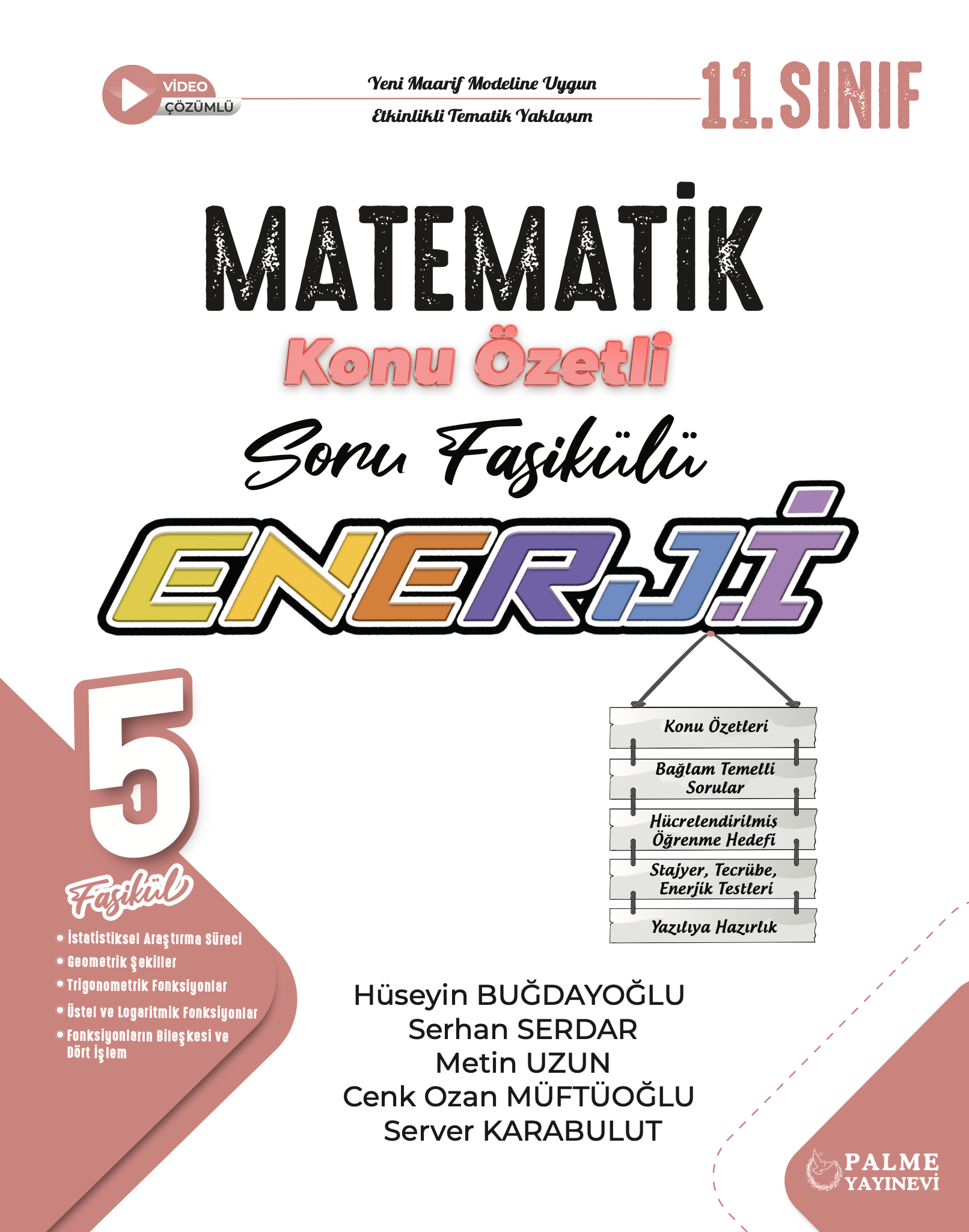 11. SINIF ENERJİ MATEMATİK KONU ÖZETLİ SORU FASİKÜLLERİ